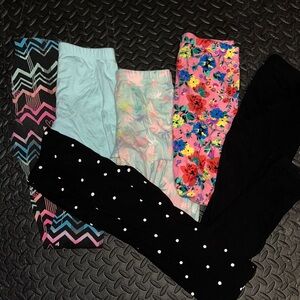 Arizona Jean Company Kids Leggings - Chevron, Floral, Polka Dot, Solid
